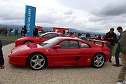 Vystavené Ferrari.