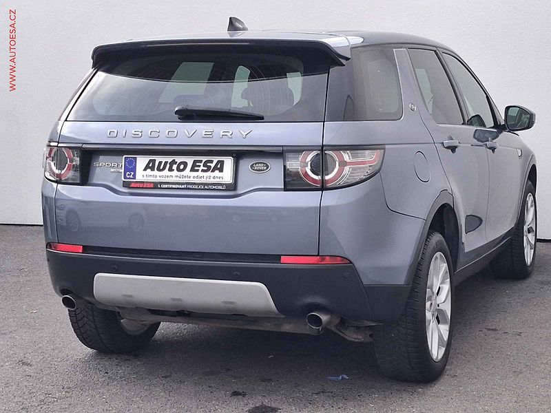 Land Rover Discovery Sport (2017) 2.0 TD4 AWD, ČR, AT, navi - fotka 4 z 18