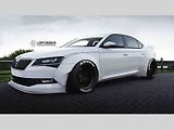 Závodní Superb s agresivním bodykitem může pro někoho představovat lákavý kousek. Že by ale něco takového postavila samotná škodovka, je nepravděpodobné.