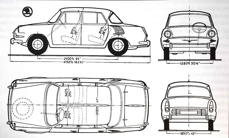 Škoda 1000 ve verzi MBX