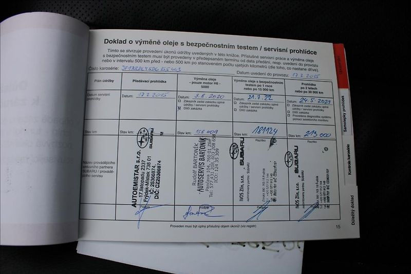 Subaru Outback 2,0 D  4 x 4, ČR, SERVISKA - fotka 28 z 29