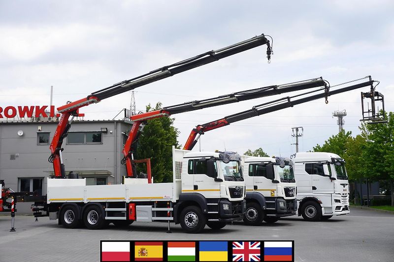 MAN TGS (2019) 26.420 6x4 / Fassi F215A.2.24  - fotka 2 z 24