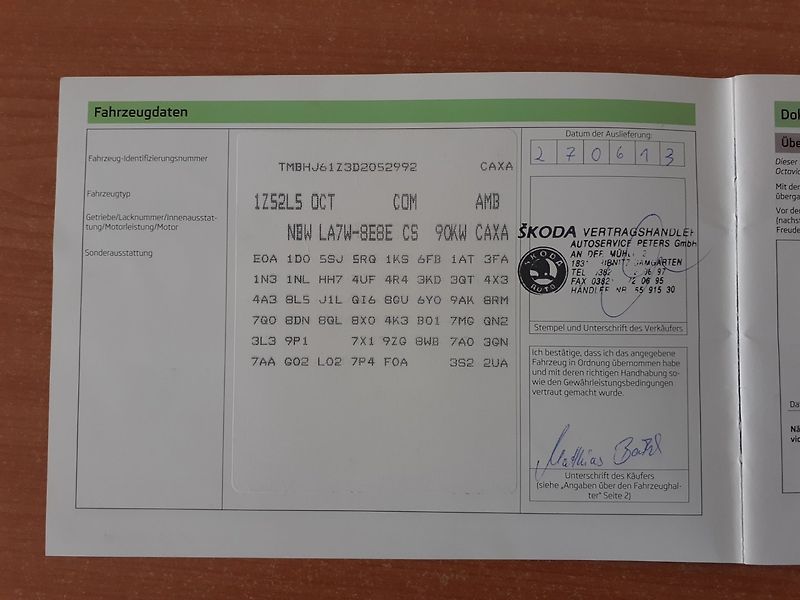 Škoda Octavia (2013) II Kombi 1.4 TSi 90kW - fotka 26 z 30
