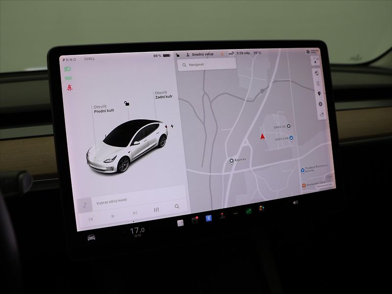 Tesla Model 3 LR 366kW 75kWh AWD DPH - fotka 14 z 25