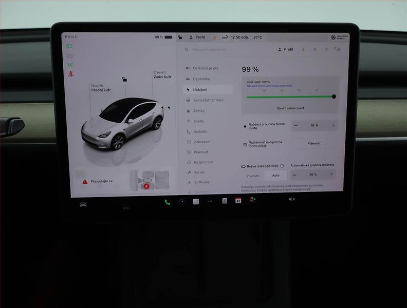 Tesla Model Y (2023) RWD LFP 60kWh, SoH 97% - fotka 16 z 24