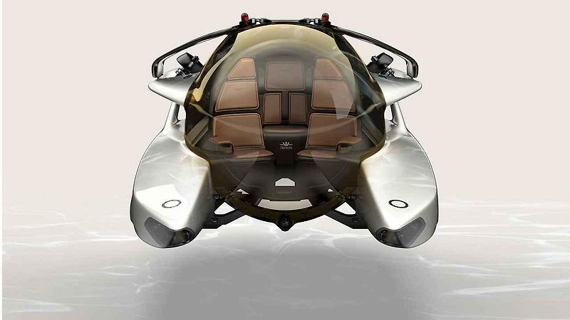 Project Neptune od Aston Martinu a Triton Submarines.