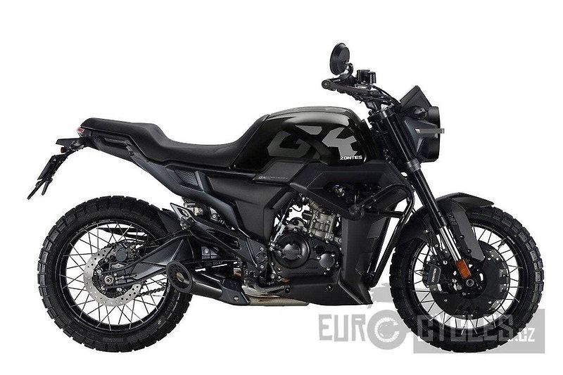 Zontes 125 GK (2026) SCRAMBLER - Drátěná kola - fotka 4 z 14