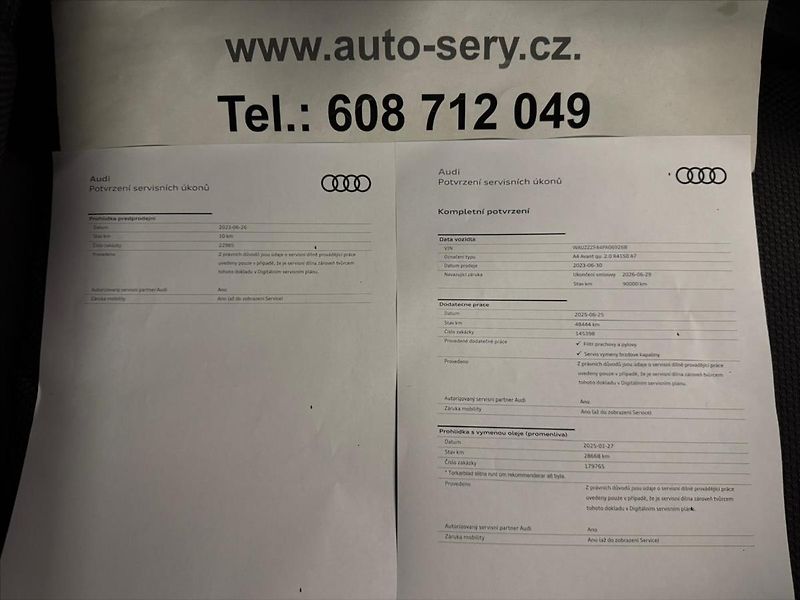 Audi A4 40TFSI Q S-LINE NEZ-TOP MATRIX - fotka 46 z 47