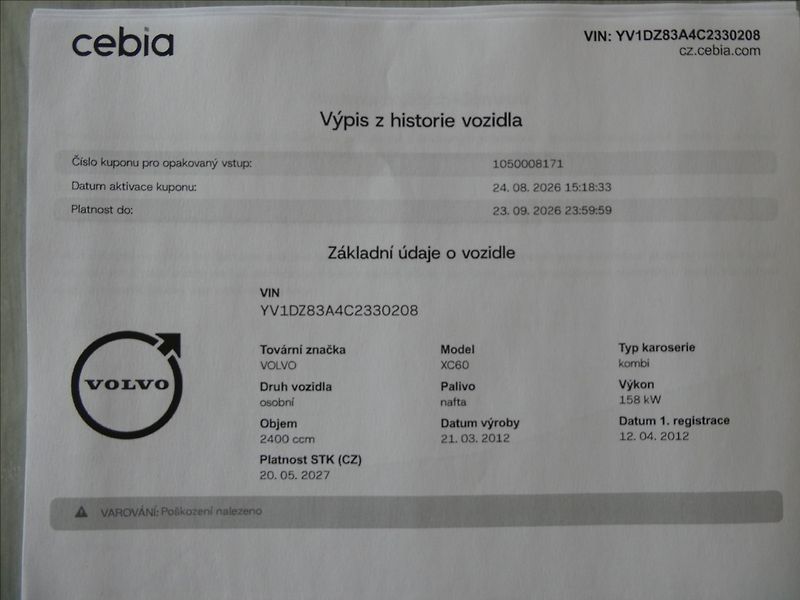 Volvo XC60 2,4 D5 Ocean Race AWD 158kW - fotka 42 z 51