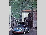 Gijs van Lennep při závodě Targa Florio 1973 s Porsche Carrera 911 RSR. Foto Wikimedia Commons, neznámý autor, volné dílo