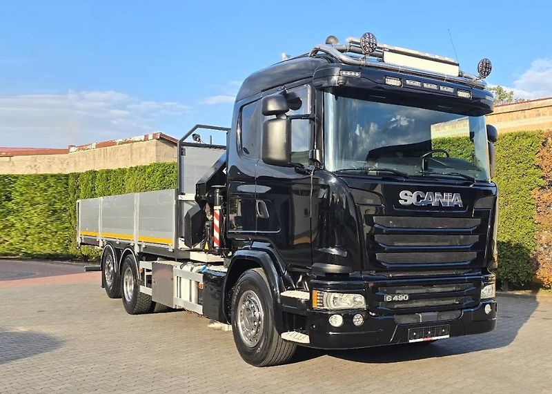 Scania (2017) G490 6x2 valník + HR EURO 6 - fotografie inzerátu
