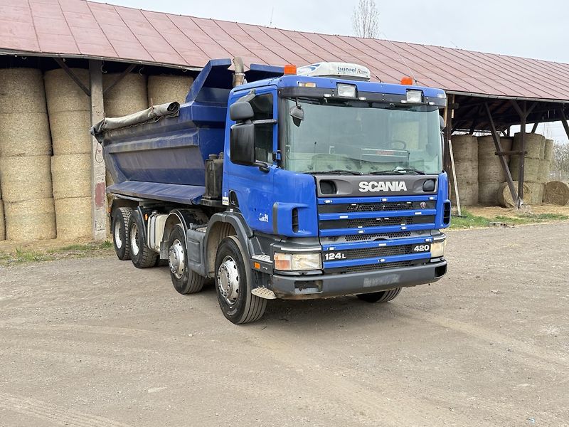 Scania Ostatní (2002) 124L 420 8x4 SKLÁPĚČ - fotka 8 z 20