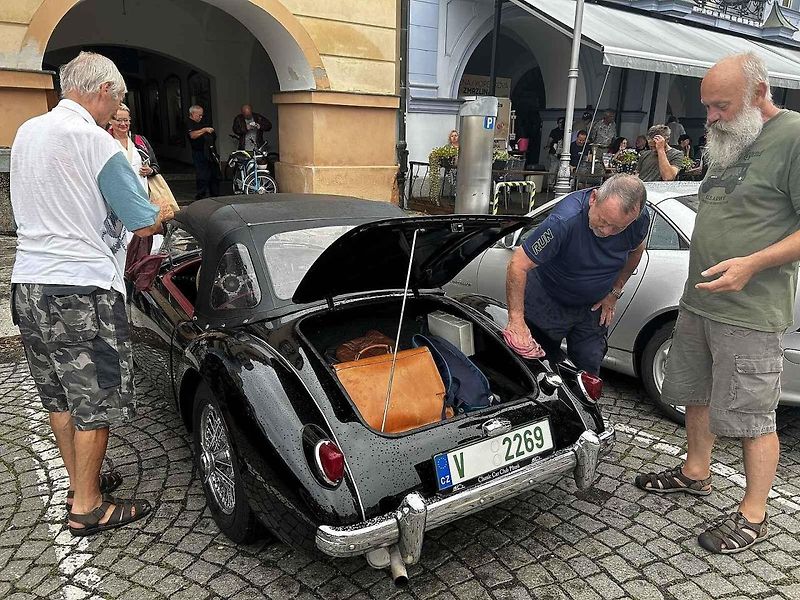 Jízda spolehlivosti v Domažlicích.