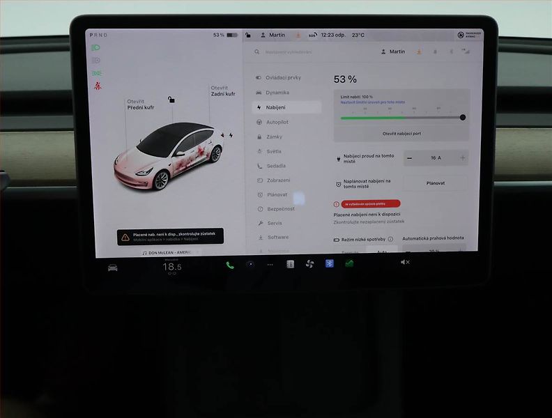 Tesla Model 3 (2021) Std Range Plus LFP, SoH 92% - fotka 11 z 21