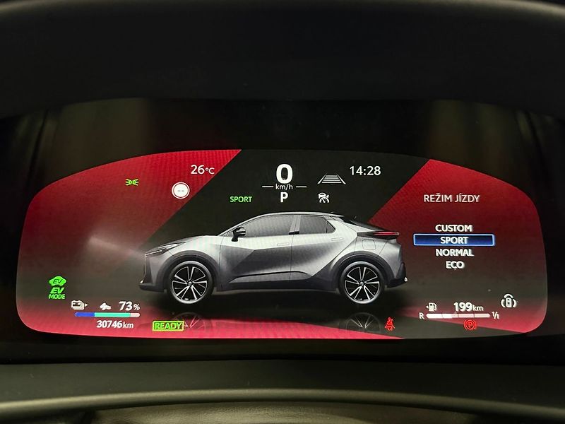 Toyota C-HR 2.0 PHEV e-CVT GR SPORT, ACC, - fotka 22 z 32