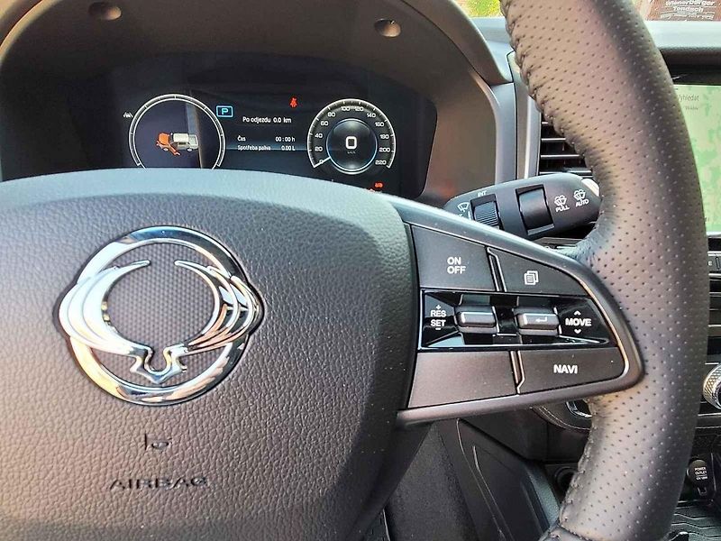 Pick-up SsangYong Musso poslouží v mnoha situacích