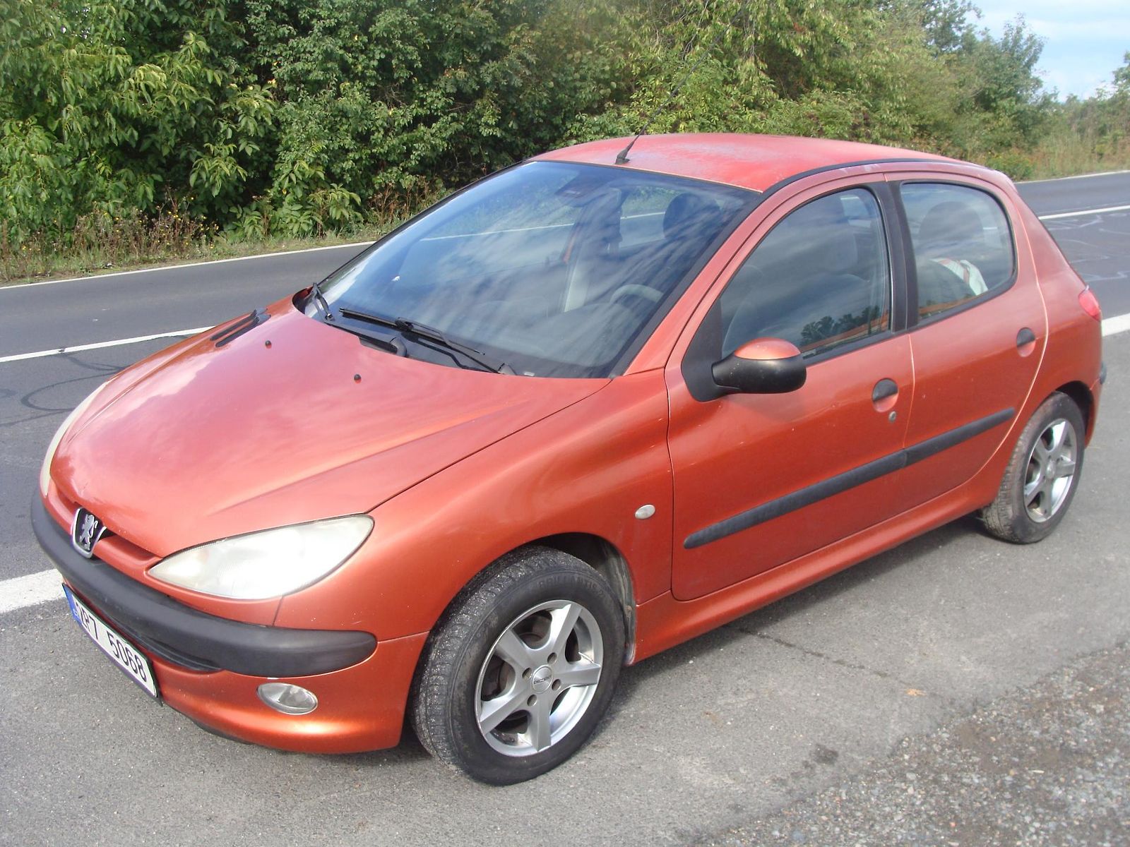 Peugeot 206 2.0 HDi, 66 kW, klima, alu