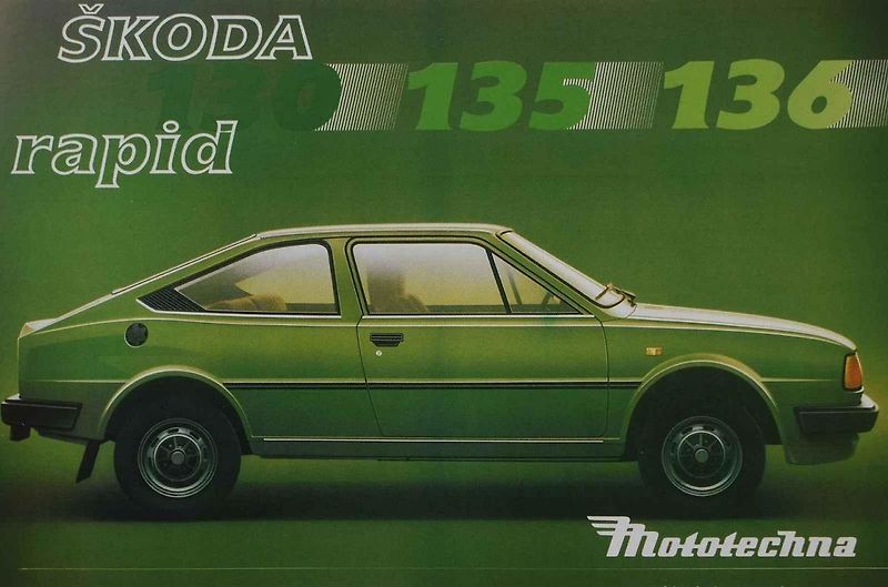 Typická prodejna Mototechny za socialismu
