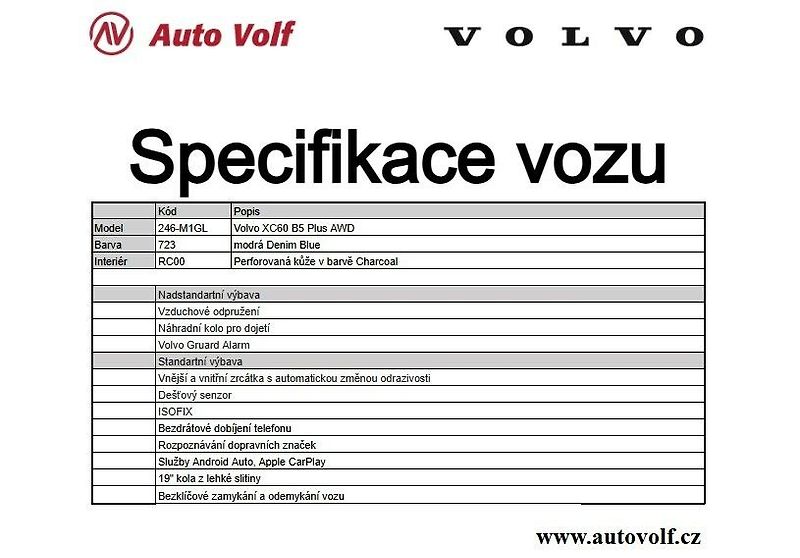 Volvo XC60 PLUS BRIGHT B5 AWD 184kW - fotka 2 z 31