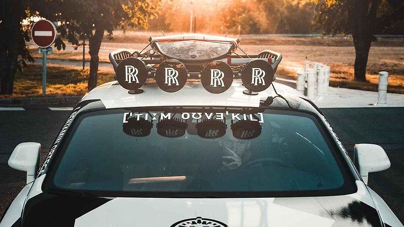 Rolls-Royce Wraith lyžaře Jona Olssona.