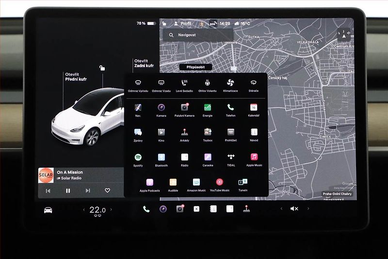 Tesla Model Y (2021) Long Range AWD 75kWh, SoH 91% - fotka 21 z 28
