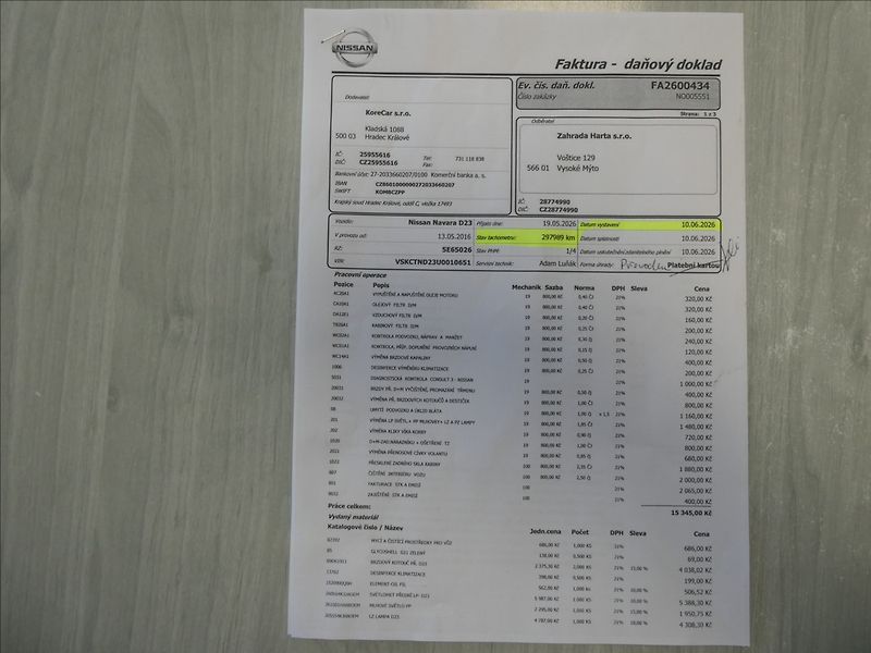 Nissan Navara 2,3 dCi 1.majitel,DPH,4x4,závě - fotka 27 z 28