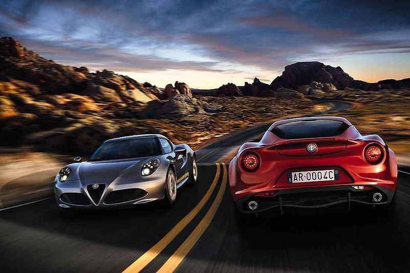 Alfa Romeo 4C.