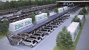 Fiat buduje i obří dobíječku ve své továrně