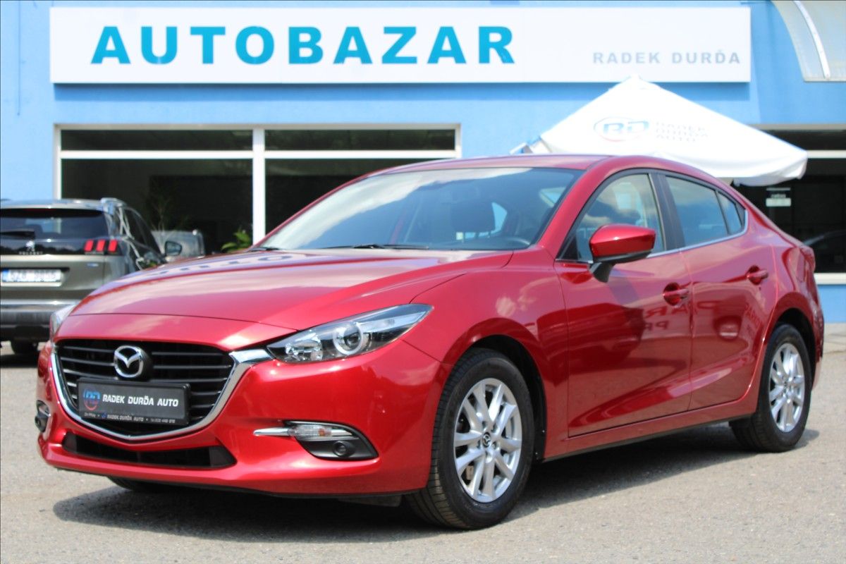 Mazda 3 2,0 i  ČR,1.MAJITEL,56TKM