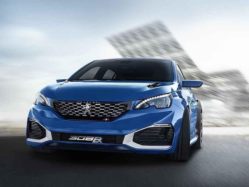 Peugeot 308 R HYbrid.