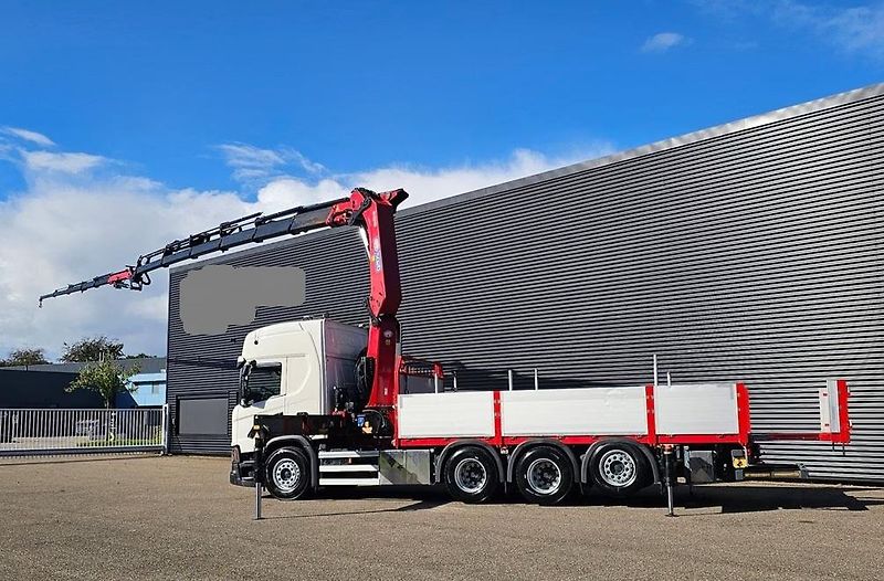 Scania (2019) 500 8x4 valník + HR EURO 6 - fotka 15 z 24