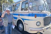 Legendární autobus Škoda 706 RTO, Zdeněk Smiga, Orlová, 21. 9. 2025