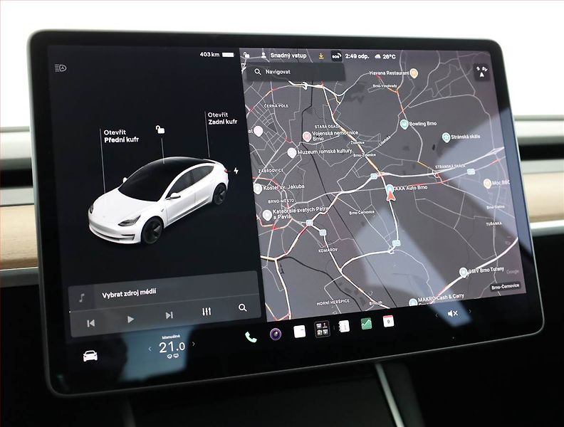 Tesla Model 3 (2020) Long Range 4WD 78kWh, SoH 81% - fotka 10 z 22
