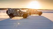 Zamaskovaný Land Rover Defender