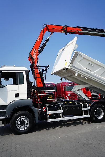 MAN TGS (2019) 33.420 / E 6 / WYWROTKA + HDS  - fotka 23 z 62