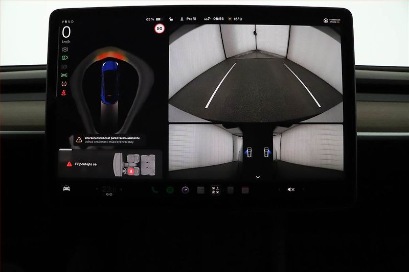 Tesla Model Y (2024) Long Range AWD 79kWh, SoH 95% - fotka 16 z 20
