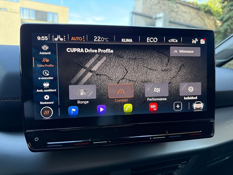 Cupra Born 150kW 360° kamera HUD 62kWh ba - fotka 29 z 45