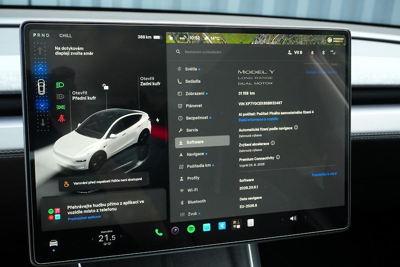 Tesla Model Y Long Range AWD, ČR, Tažné - fotka 24 z 39
