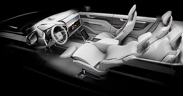 Volvo ukázalo svou představu interiéru pro autonomní řízení.