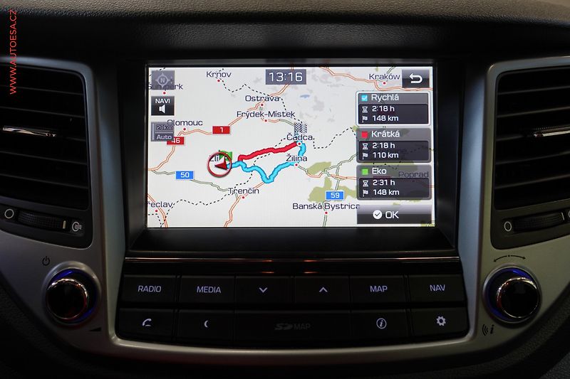 Hyundai Tucson (2016) 2.0CDi 4x4, ČR, Navi, AC - fotka 19 z 24