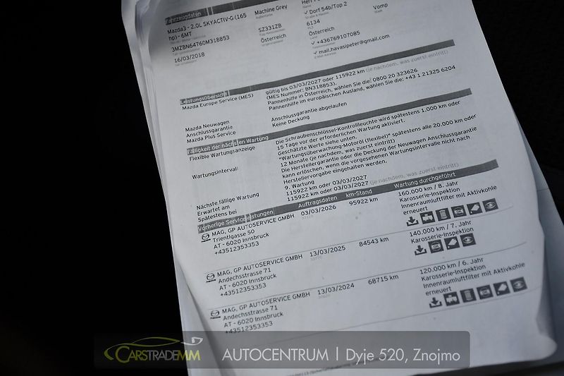 Mazda 3 G165/SP/REVOLUTION/2xALU/1.Maj - fotka 37 z 55