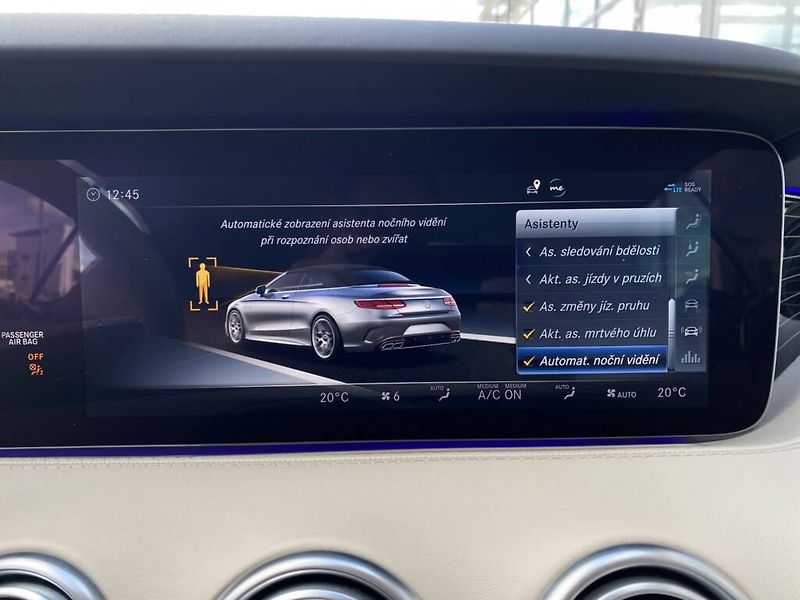 Mercedes-Benz Třídy S (2018) S 65 AMG Kabriolet - fotka 22 z 29