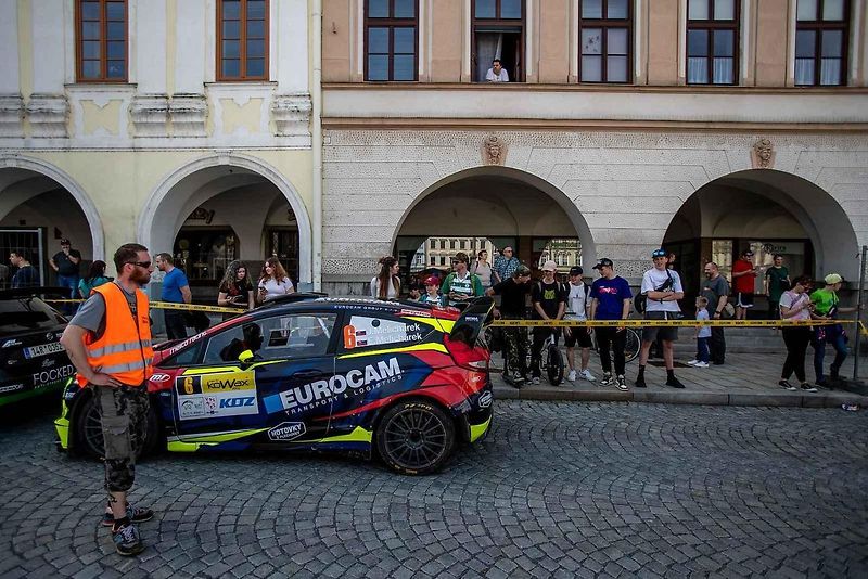 Rallysprintový závod KOWAX Valašská rally, 7. dubna 2024, Nový Jičín.