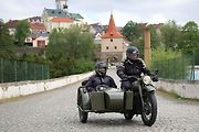 Májová jízda historických vozidel ve Stříbře.