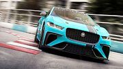 Závodní Jaguar I-Pace pro šampionát eTrophy.