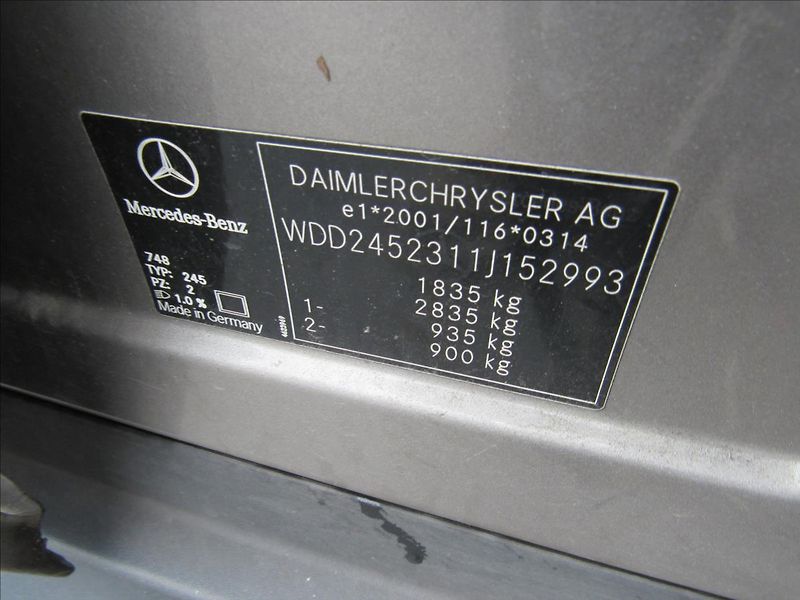 Mercedes-Benz Třídy B 1,5 i 70kW B 150 - fotka 22 z 28