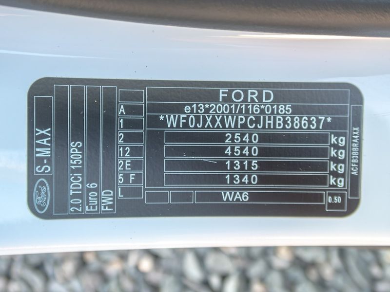 Ford S-MAX (2017) ČR 2.0D 110KW 1maj – NAVIGACE - fotka 49 z 53