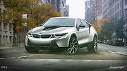 BMW i8. Hybridní i8 je už v nitru zajímavým spojením ekologického a sportovního vozu, přihoďte ale do rovnice SUV a vyjde vám nejspíše tohle. V době obtloustlých SUV se splývajícími střechami přitom vypadá zvýšená i8 možná až příliš reálně.