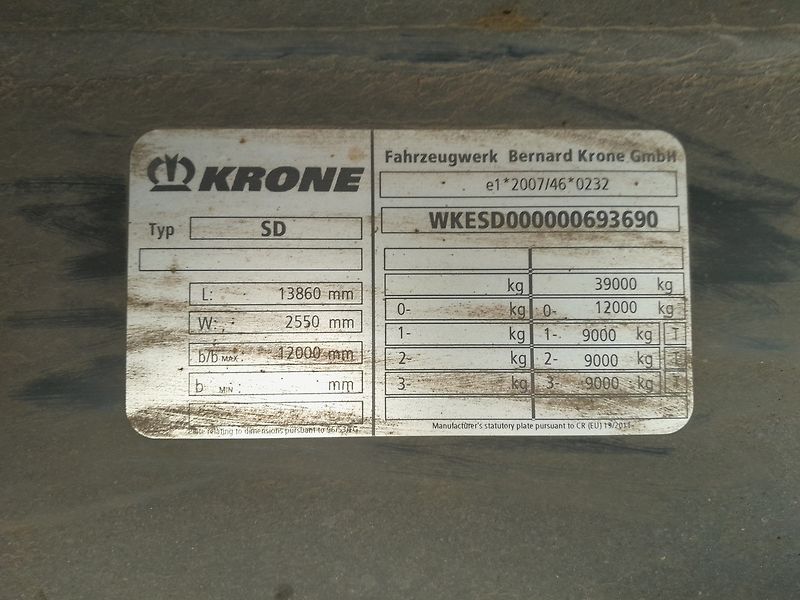 Krone SD 04 Standart - fotka 19 z 25