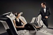 Volvo S90 Excellence Lounge Console.